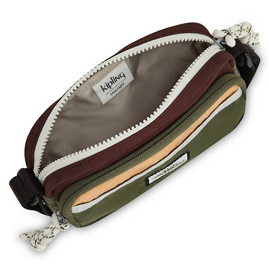 Kipling Sisko Crossbody Bags Valley Moss | CA 1231GS